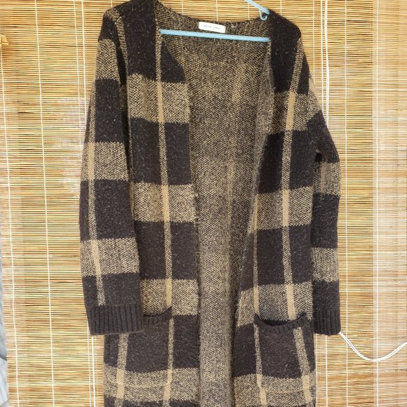 Long Coatigan Style Sweater - Picture 1 of 5